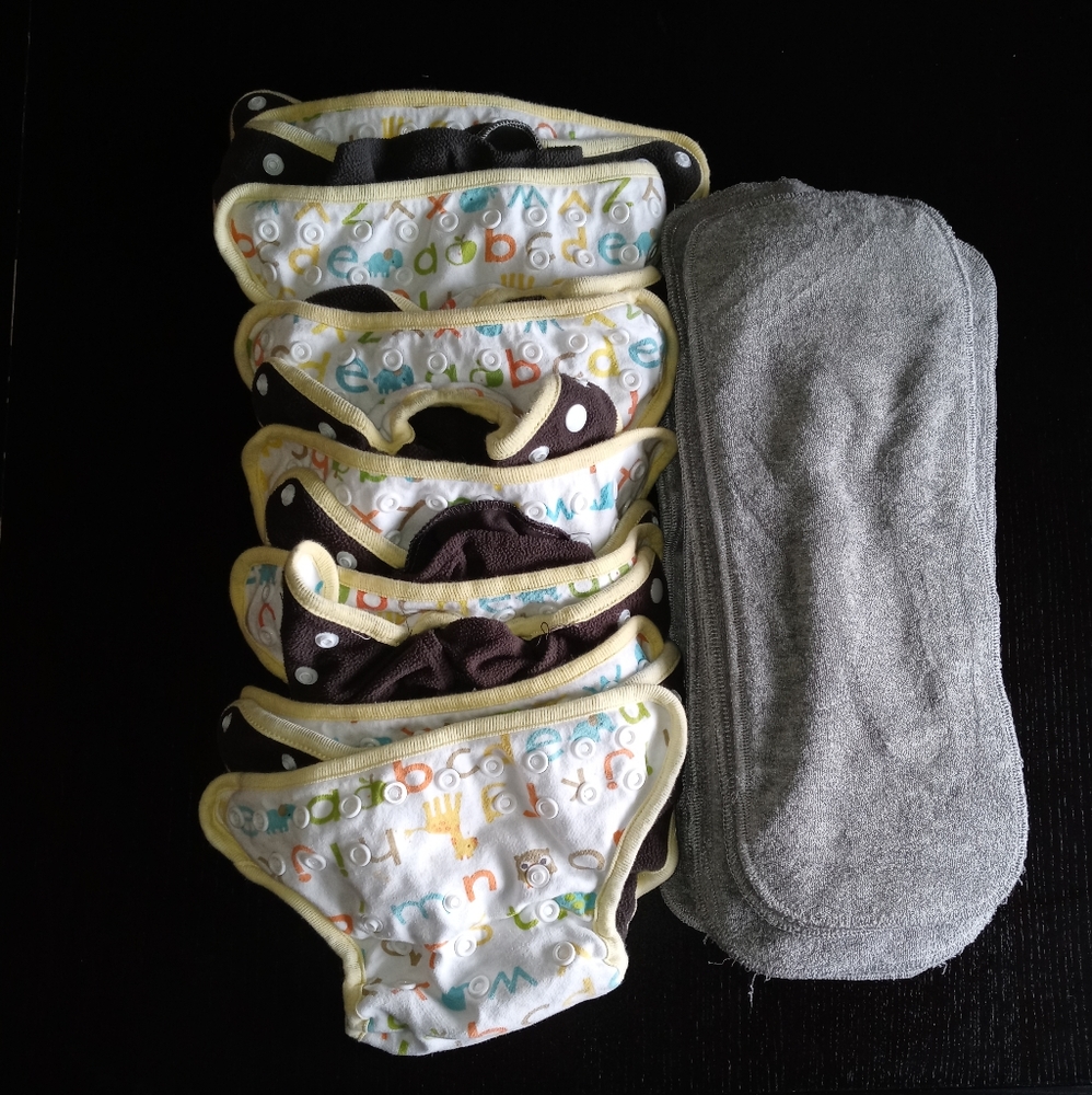 Kawaii Baby cloth diapers- gender neutral